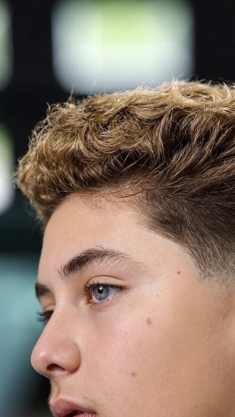 Profil d'une coupe courte